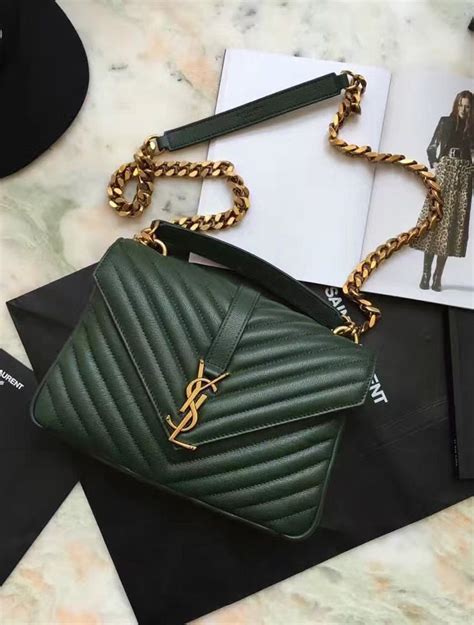 emerald green ysl bag|yves Saint Laurent designer bags.